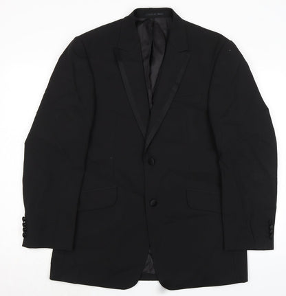 Mens UK Size 40 Tom English Regular Black Suit Jacket