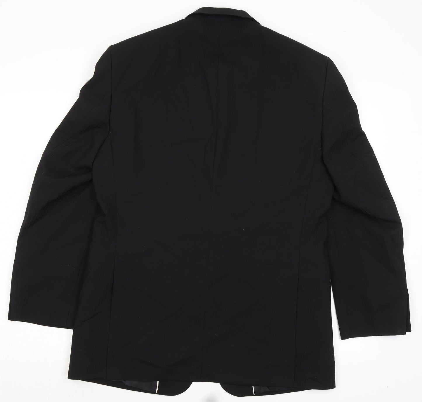Mens UK Size 40 Tom English Regular Black Suit Jacket
