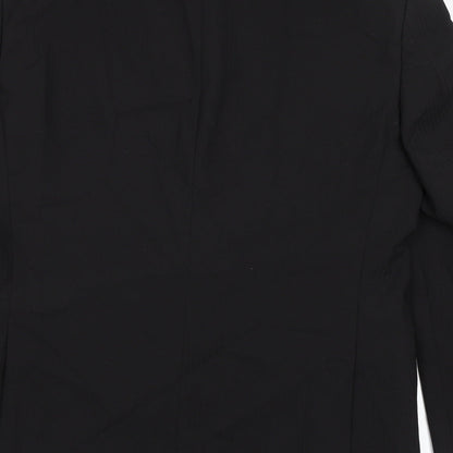 Mens UK Size 40 Tom English Regular Black Suit Jacket