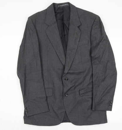 Mens UK Size 40 The Label Regular Grey Suit Jacket