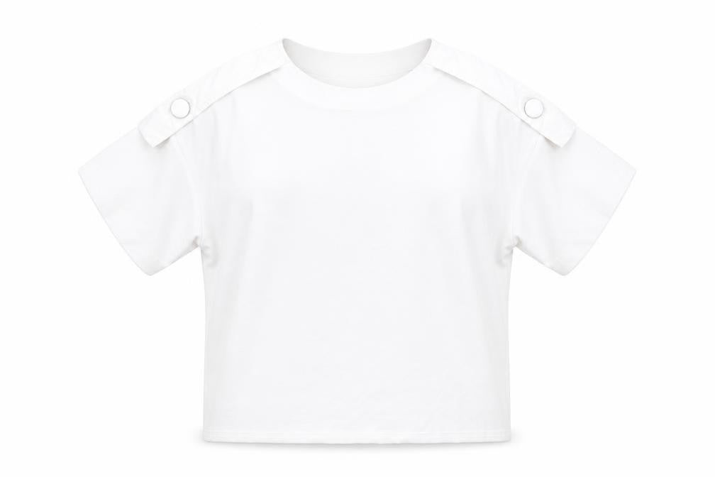 Womens UK Size M Zara White Basic T-Shirt
