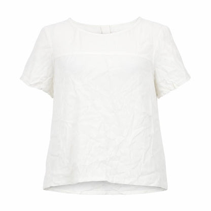 Womens UK Size 16 Marks and Spencer White Basic T-Shirt