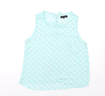 Womens UK Size 12 New Look Green Basic Tank