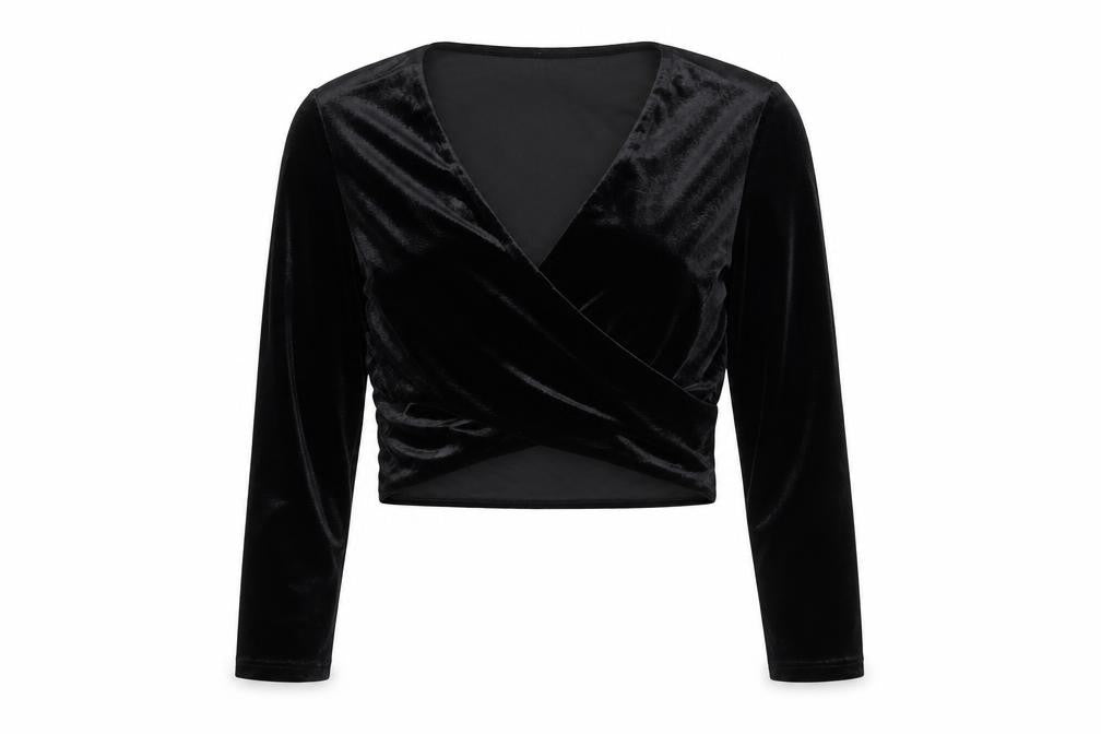 Womens UK Size M H&M Black Basic Blouse