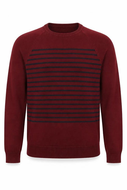 Mens UK Size S Pull&Bear Red Pullover Jumper