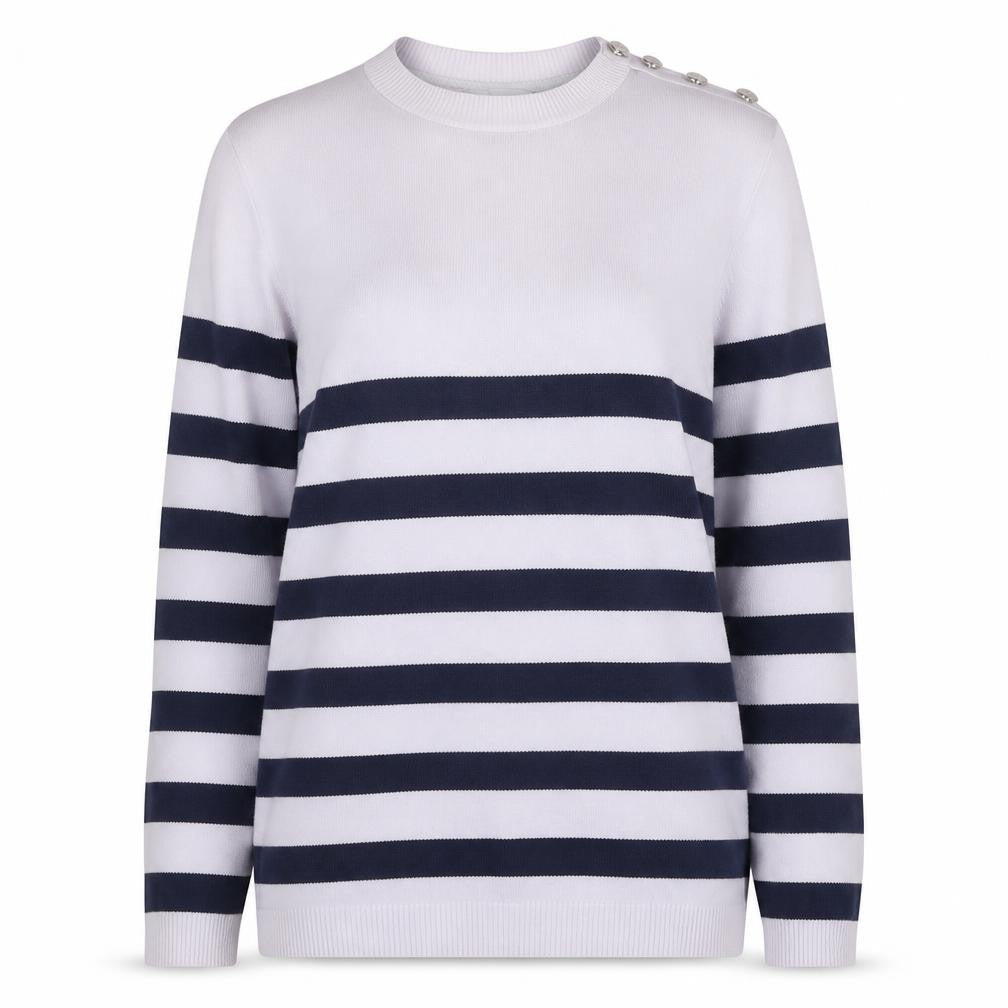 Womens UK Size L Savida Blue Pullover Jumper