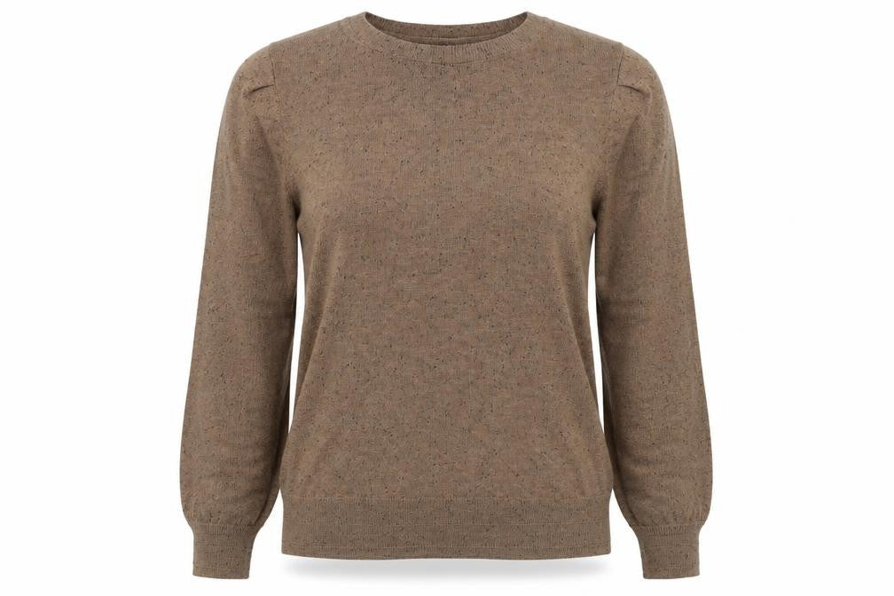Womens UK Size L NEXT Brown Pullover Jumper