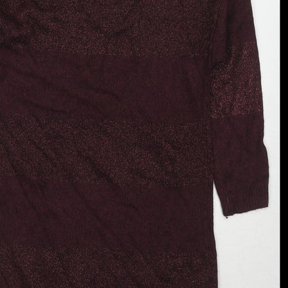Womens UK Size 12 NEXT Red Pullover Jumper