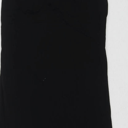 Cotton On Womens Black Polyester Maxi Size S Halter Pullover