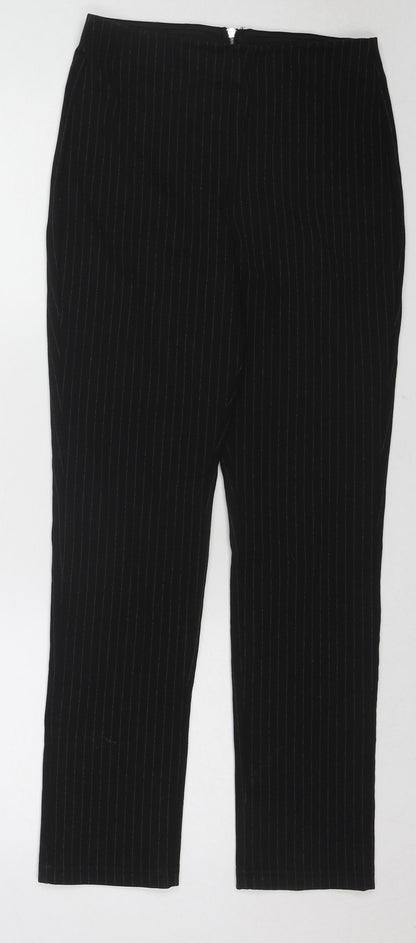 Womens UK Size S H&M Regular Fit  Black Trousers