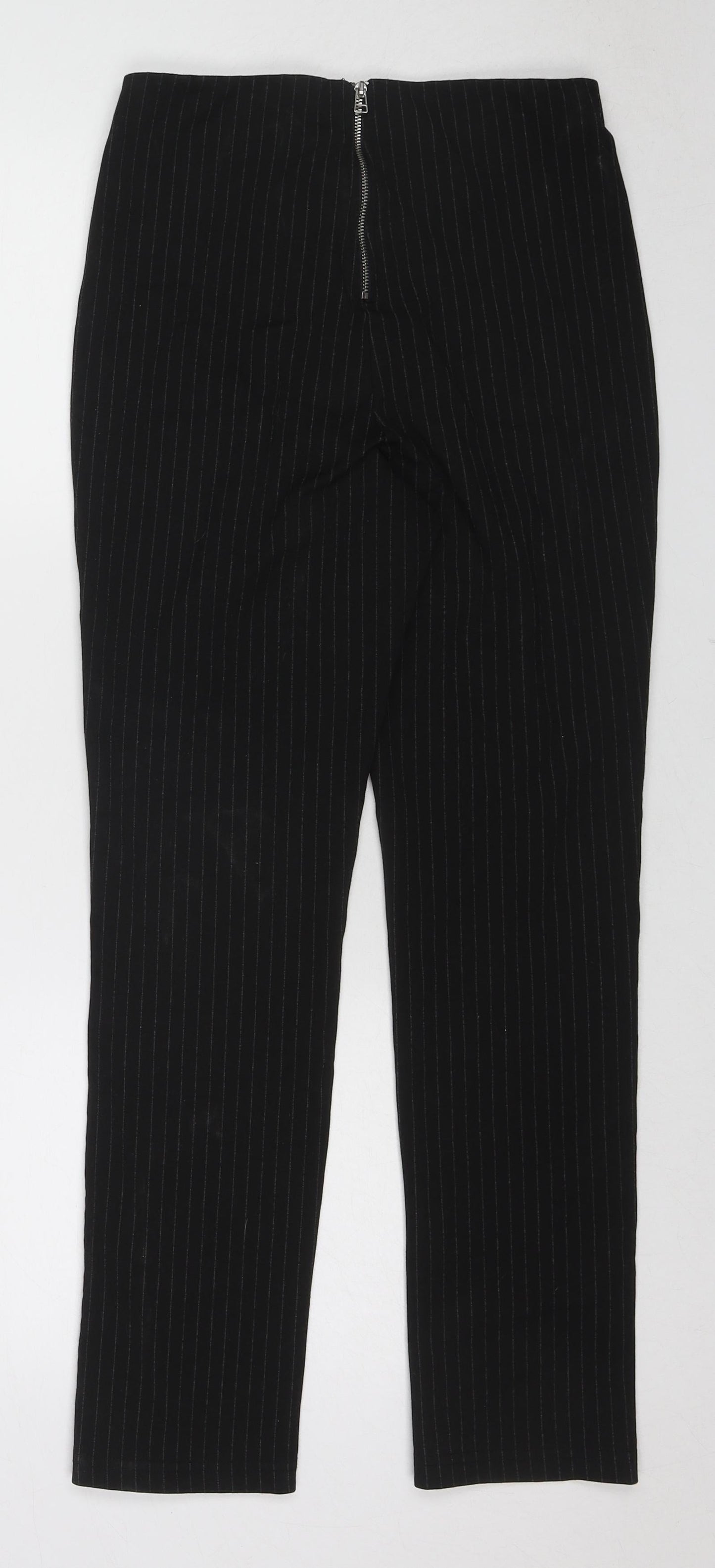 Womens UK Size S H&M Regular Fit  Black Trousers