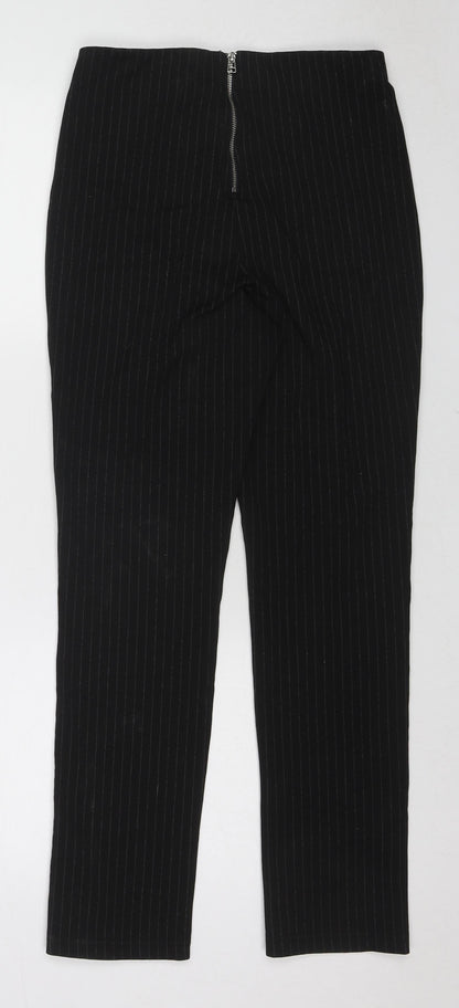 Womens UK Size S H&M Regular Fit  Black Trousers