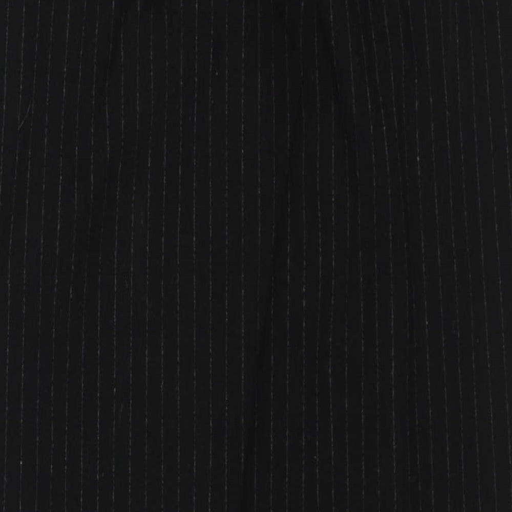 Womens UK Size S H&M Regular Fit  Black Trousers