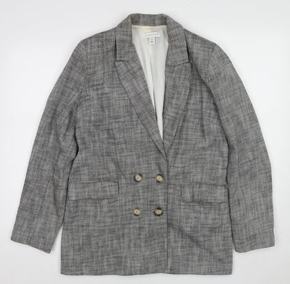 Womens UK Size 10 Topshop Black Jacket