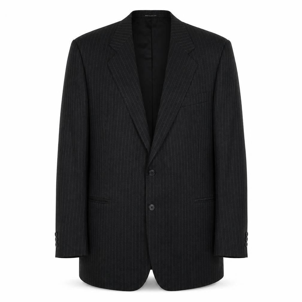 Mens UK Size 44 St Michael Regular Black Suit Jacket