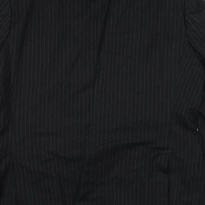 Mens UK Size 44 St Michael Regular Black Suit Jacket