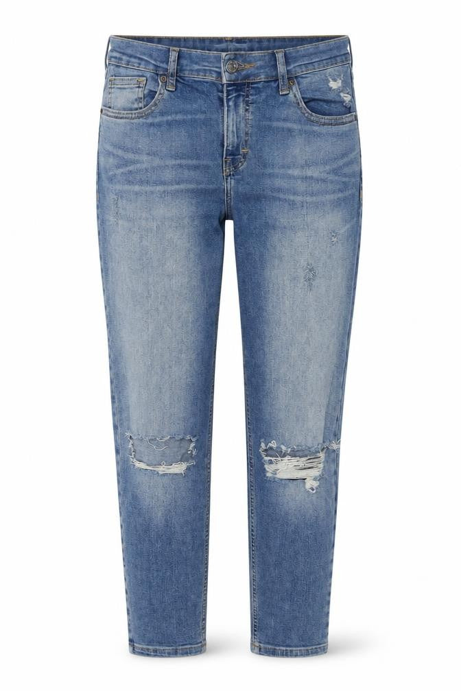 Womens UK Size 30 Topshop Regular Fit Tapered Blue Jeans