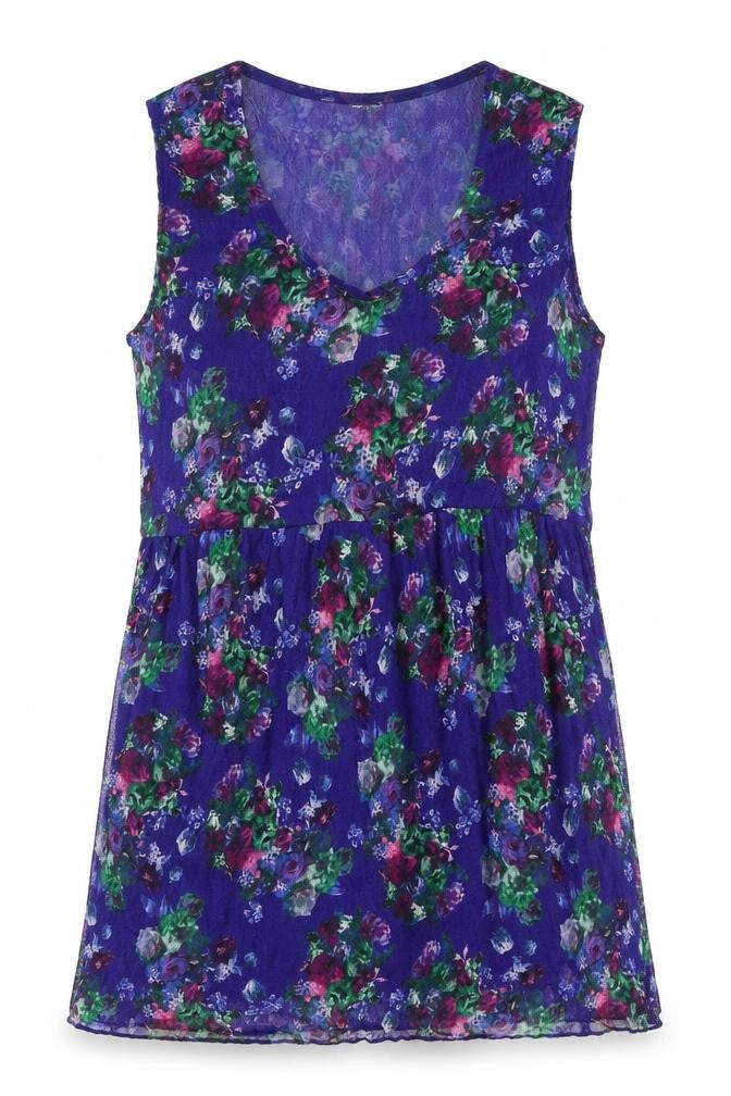 Womens UK Size 14 Michele Hope Multicoloured Basic Tank