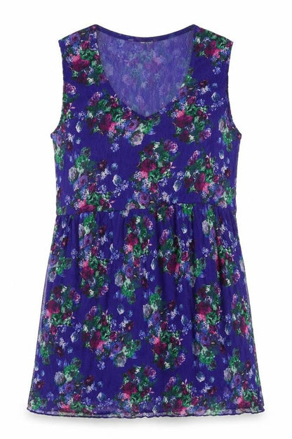 Womens UK Size 14 Michele Hope Multicoloured Basic Tank