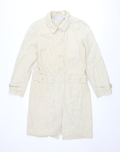 Womens UK Size 10 JFW Beige Rain Coat