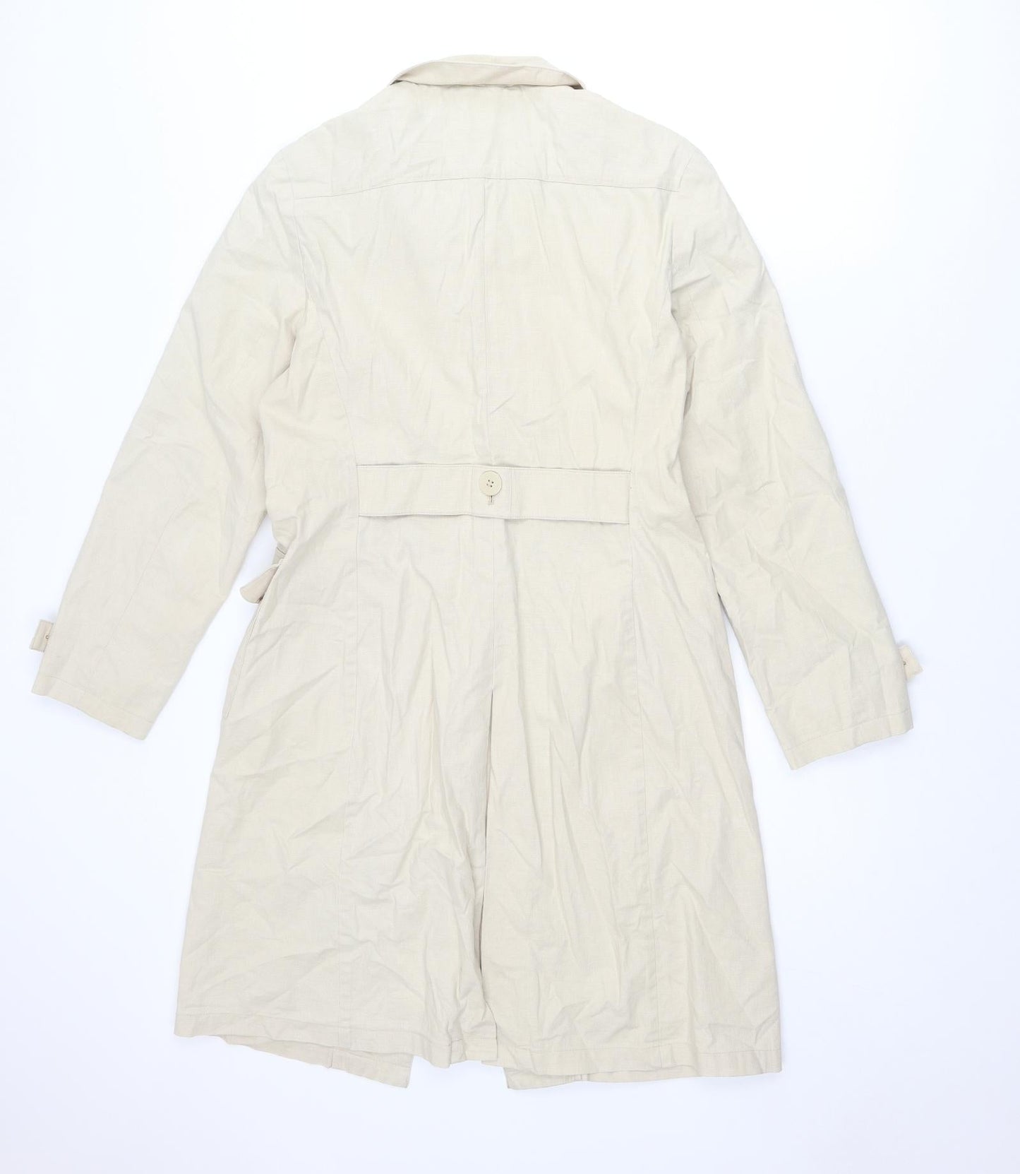 Womens UK Size 10 JFW Beige Rain Coat