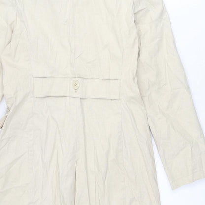 Womens UK Size 10 JFW Beige Rain Coat