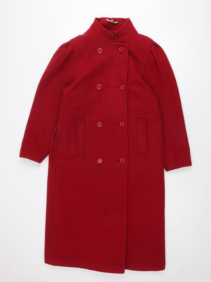Womens UK Size 10 NuAge Pink Overcoat