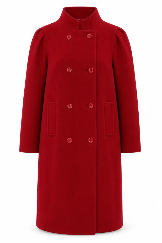 Womens UK Size 10 NuAge Pink Overcoat