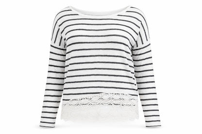 Womens UK Size 8 New Look White Pullover Jumper