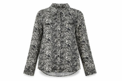 Womens UK Size S Zara Multicoloured Basic Button-Up