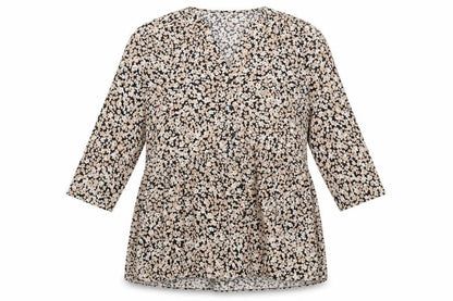 Womens UK Size 10 New Look Multicoloured Basic Blouse