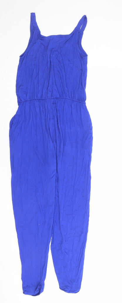 Womens UK Size 8 ASOS One-Piece Blue Jumpsuit