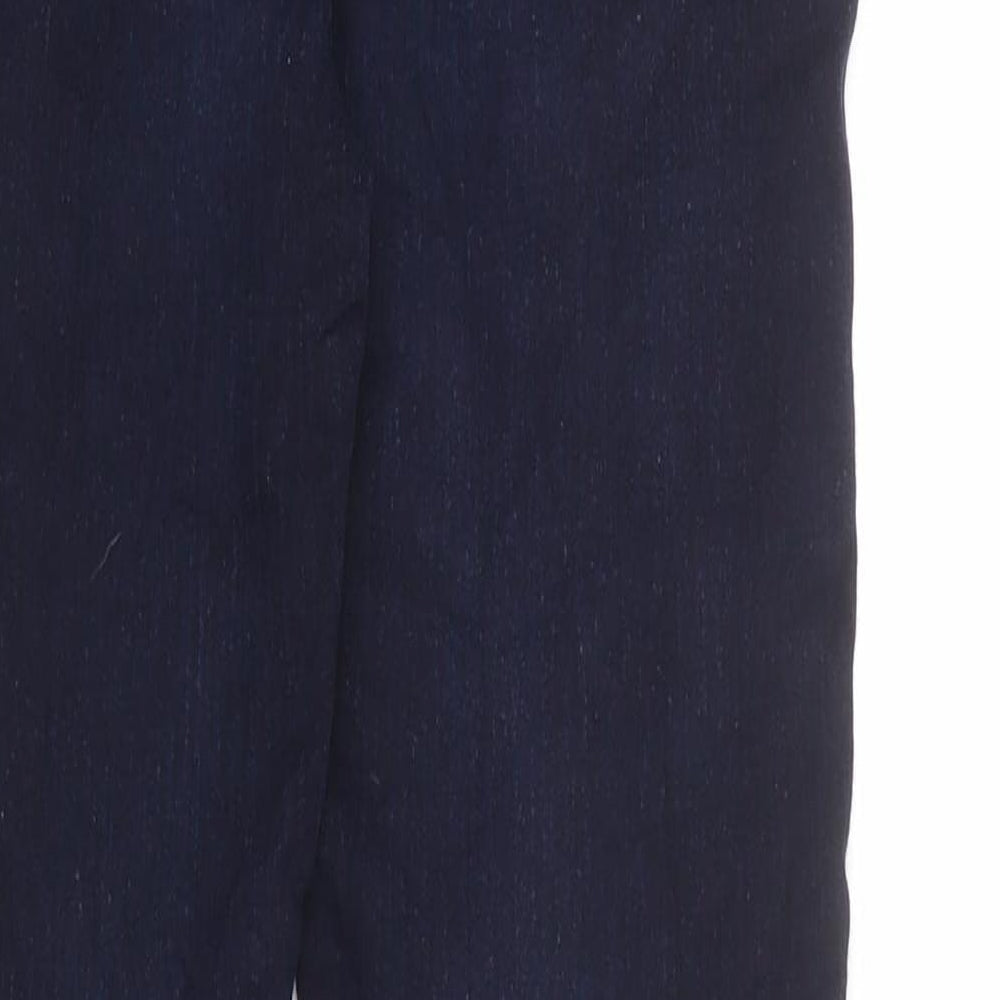 Jack Wills Mens Blue Cotton Skinny Jeans Size 28 in L30 in Regular Zip