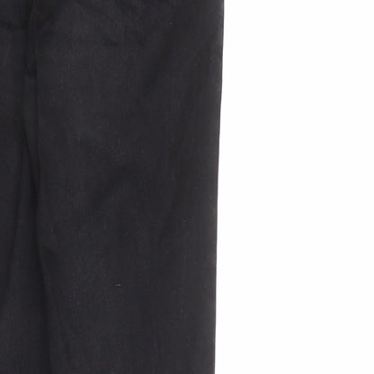 Denim & Co. Womens Black Cotton Skinny Jeans Size 4 L30 in Regular Zip