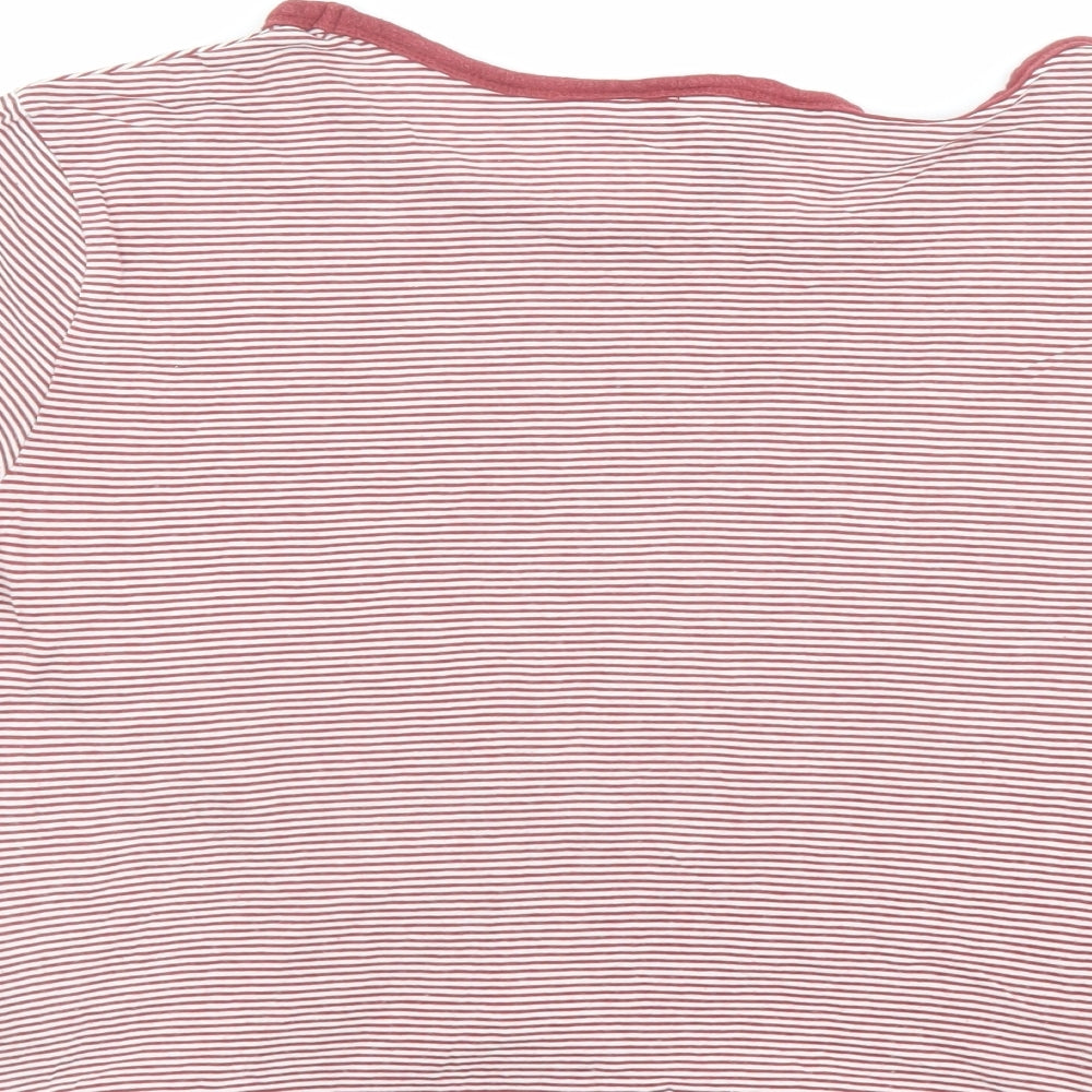 Womens UK Size 14 New Look Red Basic T-Shirt
