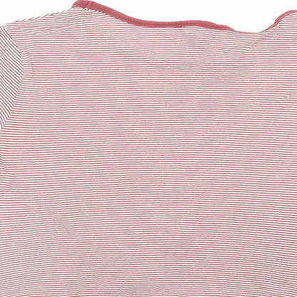 Womens UK Size 14 New Look Red Basic T-Shirt