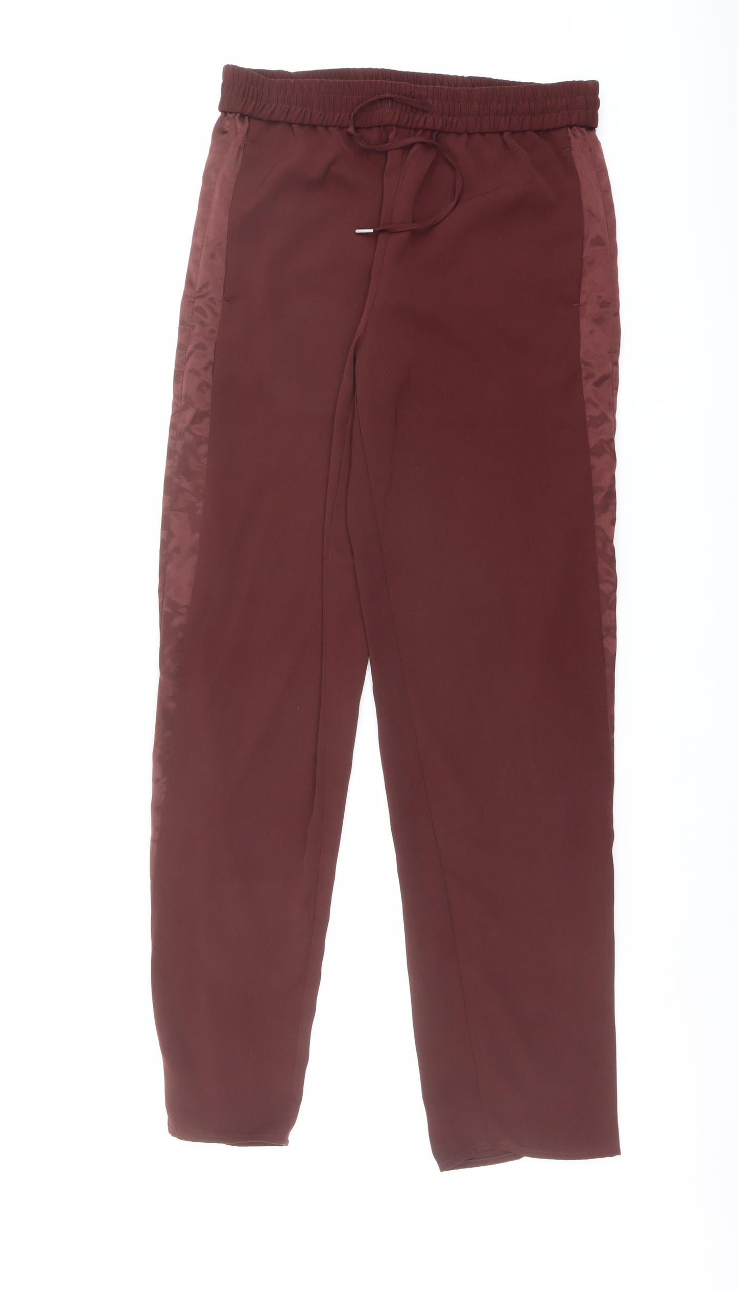 Womens UK Size 10 H&M Regular Fit  Red Trousers