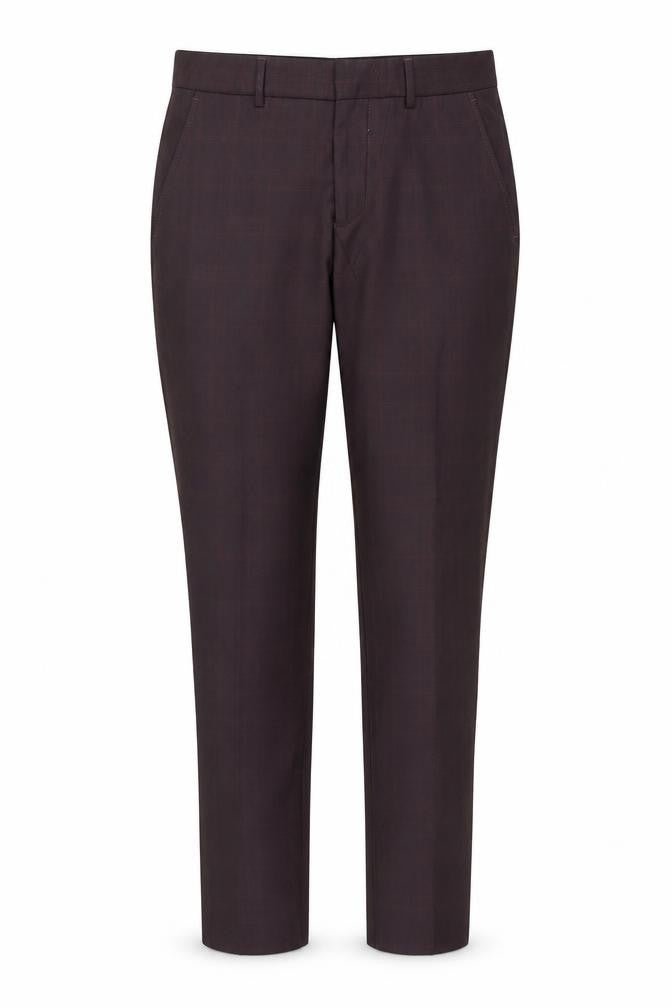 Womens UK Size 10 Selected Regular Fit Dress Pants Red Trousers