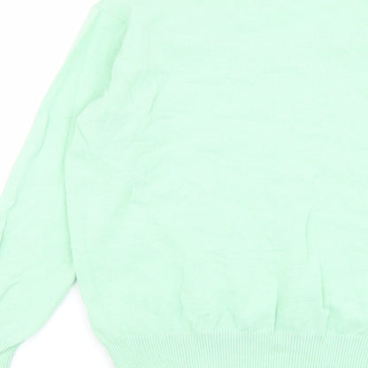 Womens UK Size XS Marks and Spencer Green Pullover Jumper