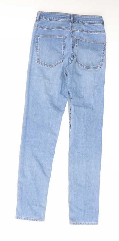 Womens UK Size 25 in H&M Regular Fit Skinny Blue Jeans