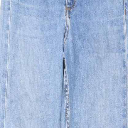 Womens UK Size 25 in H&M Regular Fit Skinny Blue Jeans