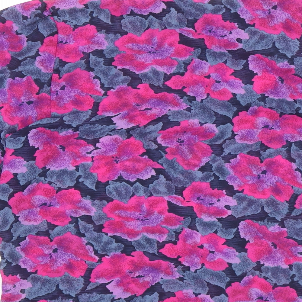 Womens UK Size 10 Richards Multicoloured Basic Blouse