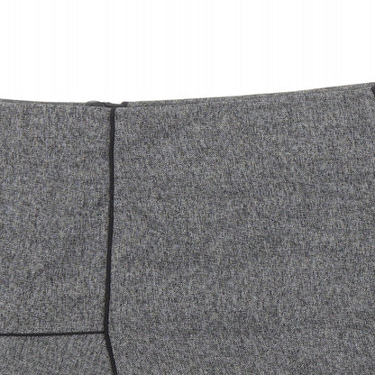 NEXT Womens Grey Polyester Trumpet Skirt Size 12 Zip