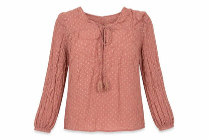 Womens UK Size 8 NEXT Pink Basic Blouse