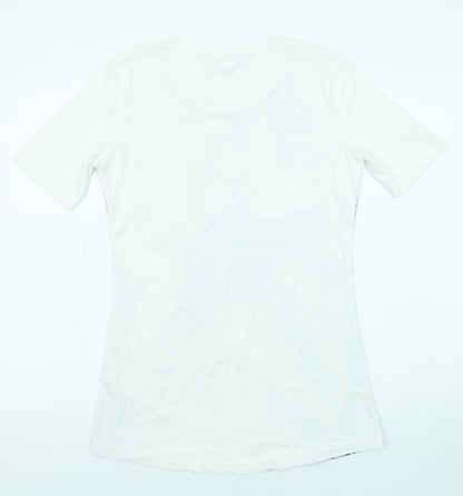 Womens UK Size 10 Betty Barclay White Basic Blouse