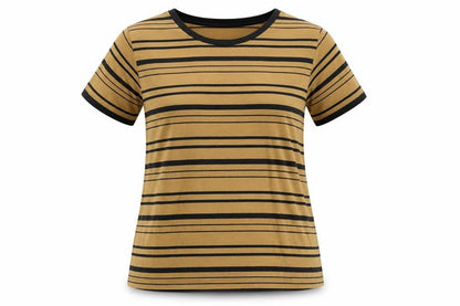 Womens UK Size XS BDG Yellow Basic T-Shirt