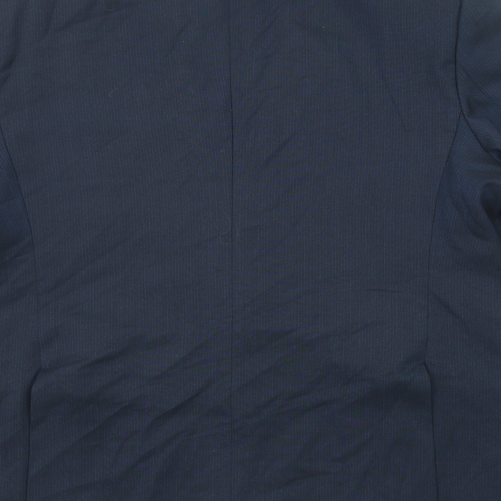 Mens UK Size 44 Marks and Spencer Regular Blue Suit Jacket