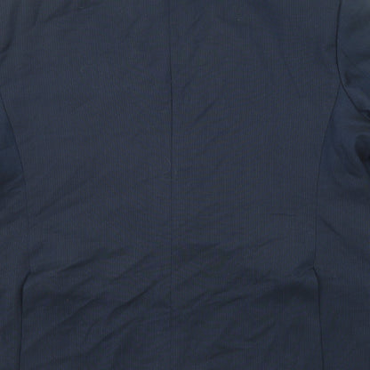 Mens UK Size 44 Marks and Spencer Regular Blue Suit Jacket
