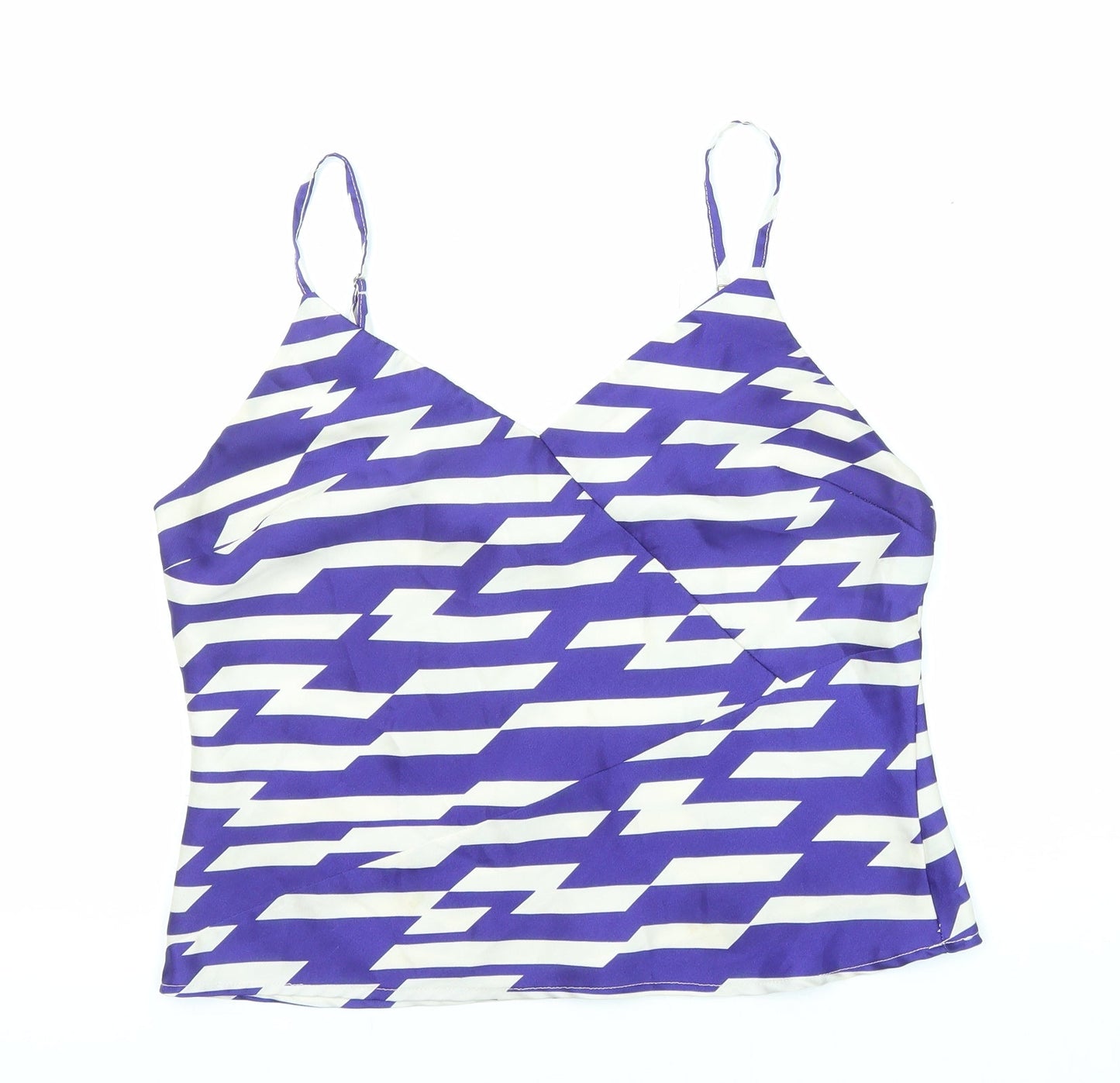 Womens UK Size 12 River Island Purple Camisole Tank