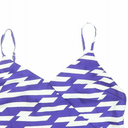 Womens UK Size 12 River Island Purple Camisole Tank